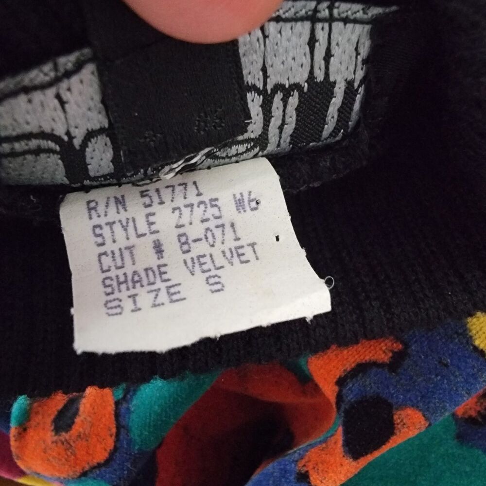 Vintage Gene Ewing BIS Pullover Womens Sz S Oversize Elephant Art Euc 80s - Picture 6 of 11